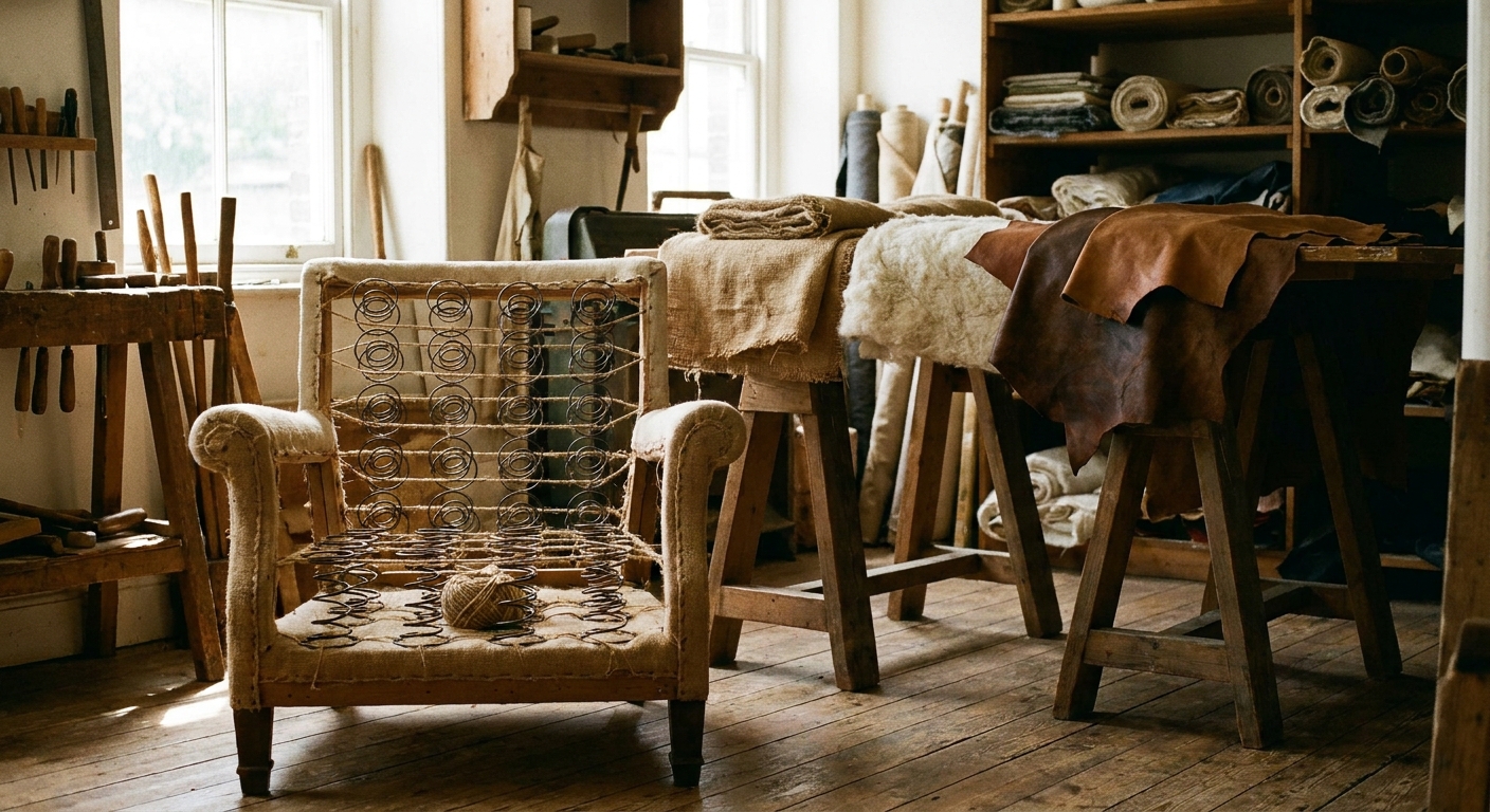 Why eight-way hand-tied springs still appear in premium seating specifications