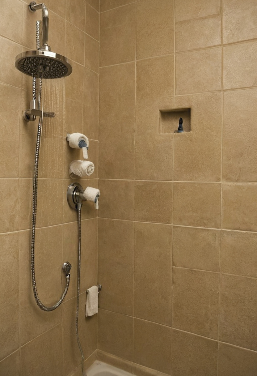 How does waterproofing responsibility change when switching from tile to shower wall panels